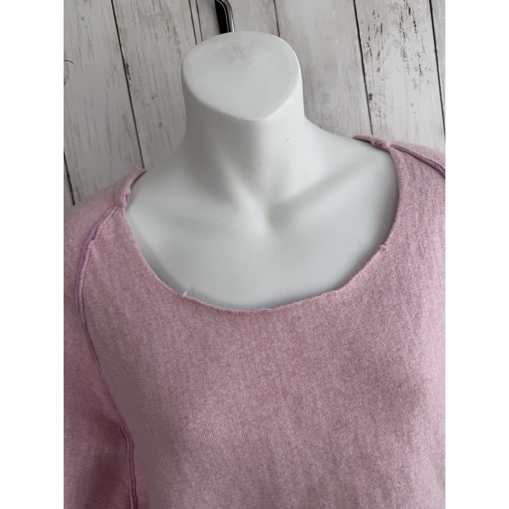 Women's Free People Sweatshirt Oversized Slouchy Pink Size S